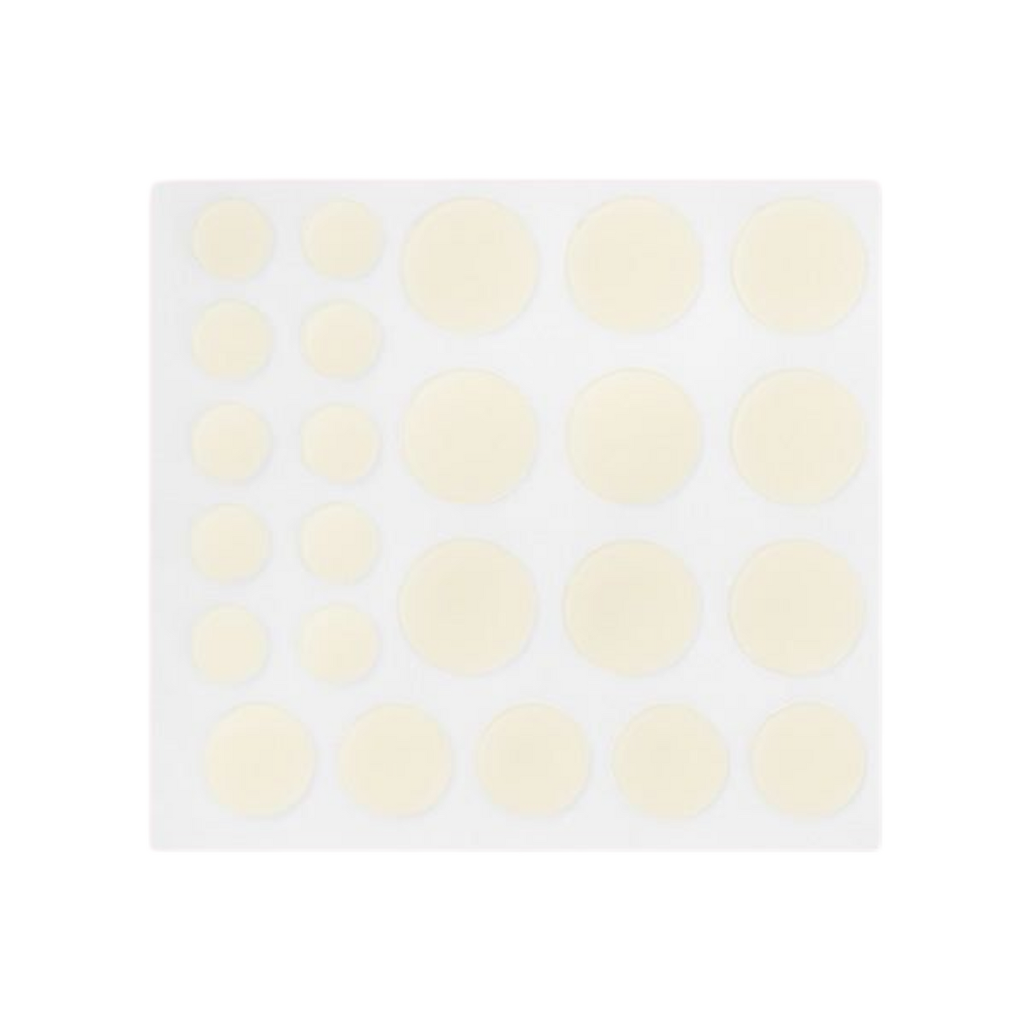 Cosrx Sheet of patches on a white background