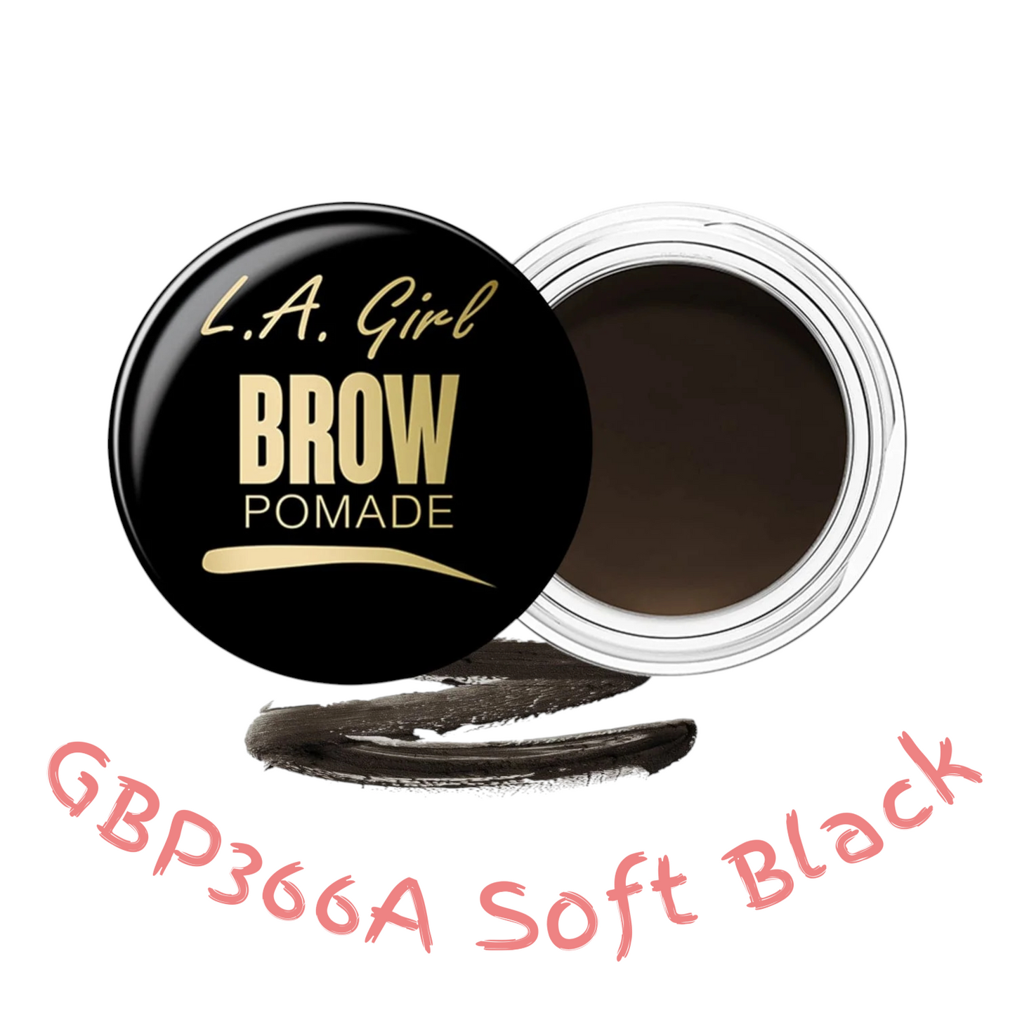 L.A. Girl Brow Pomade shade soft black