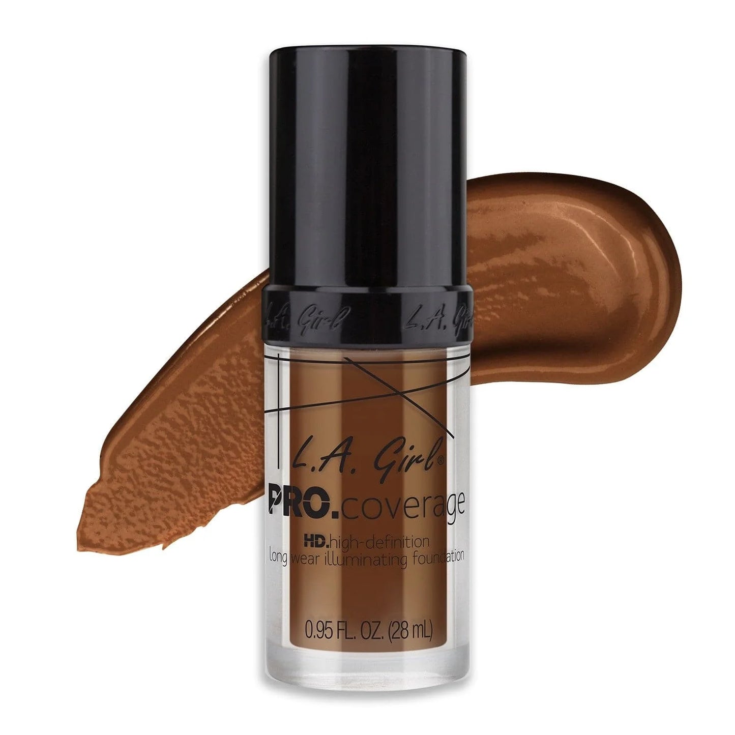 LA Girl Pro Coverage Illuminating Foundation rich cocoa