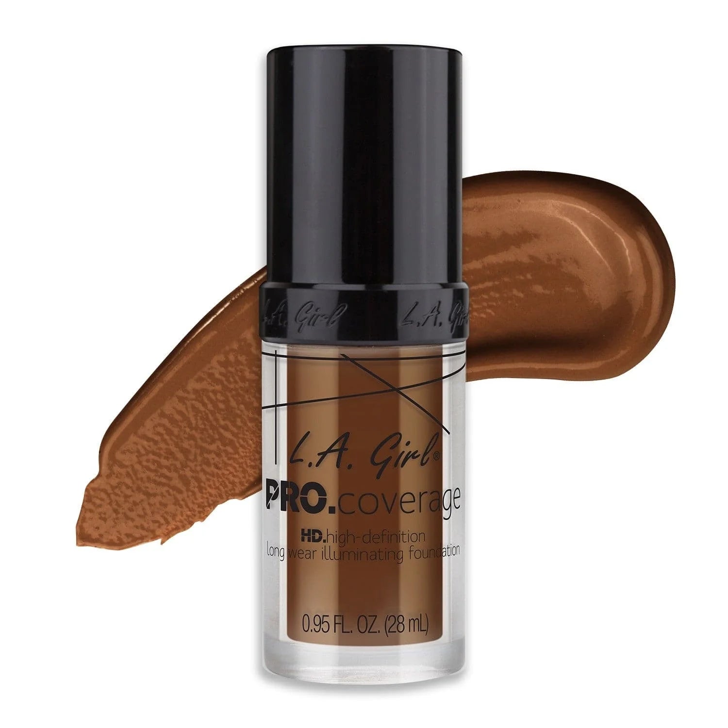 LA Girl Pro Coverage Illuminating Foundation rich cocoa