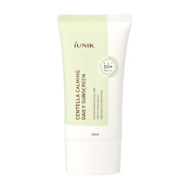 iUNIK Centella Calming Daily Sunscreen SPF50+ tube for sensitive skin