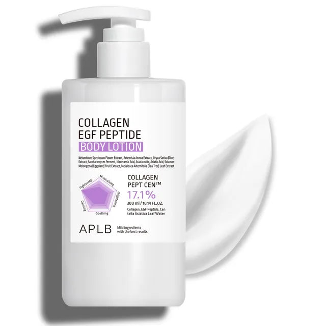 APLB Collagen EGF Peptide Body Lotion bottle