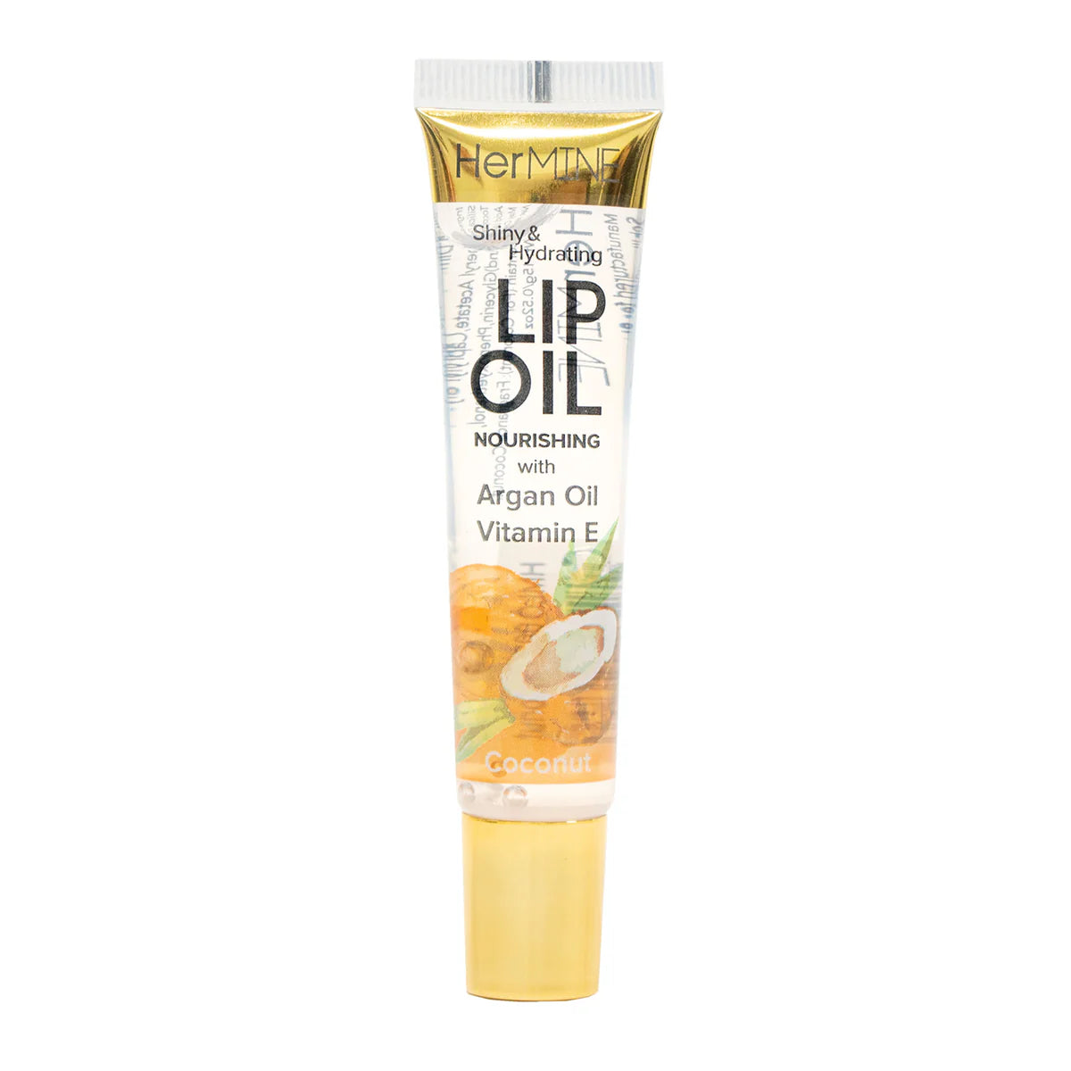 HerMINE Hydrating Lip Oil with Argan oil & Vitamin E - 3 Pack Frutilicious