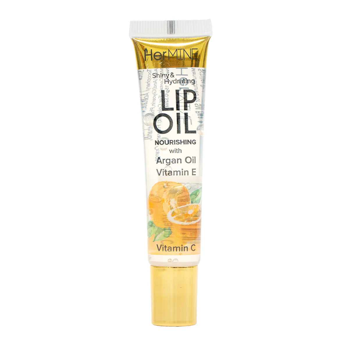 HerMINE Hydrating Lip Oil with Argan oil & Vitamin E 3 Pack Keep Calm