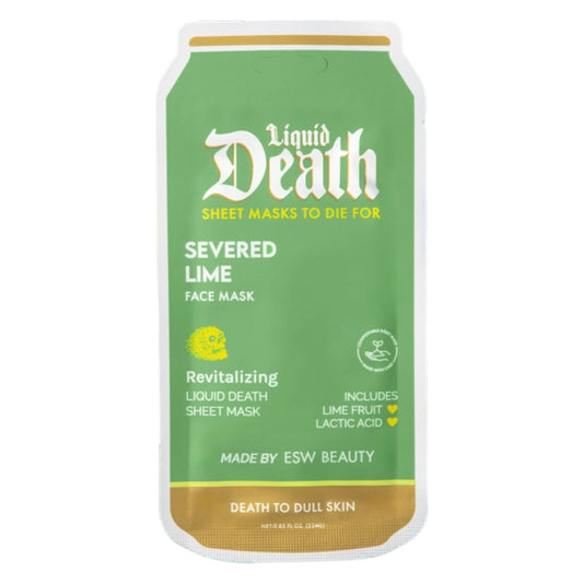Esw Beauty Severed Lime Revitalizing Liquid Death Face Mask