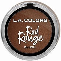LA Colors Rad Rouge Blush includes mirror and brush