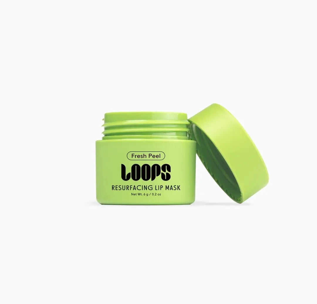 LOOPS fresh peel mini lip mask 0.2 oz 6g