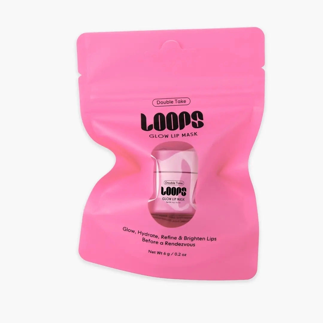 LOOPS double take mini lip mask 0.2 oz 6g