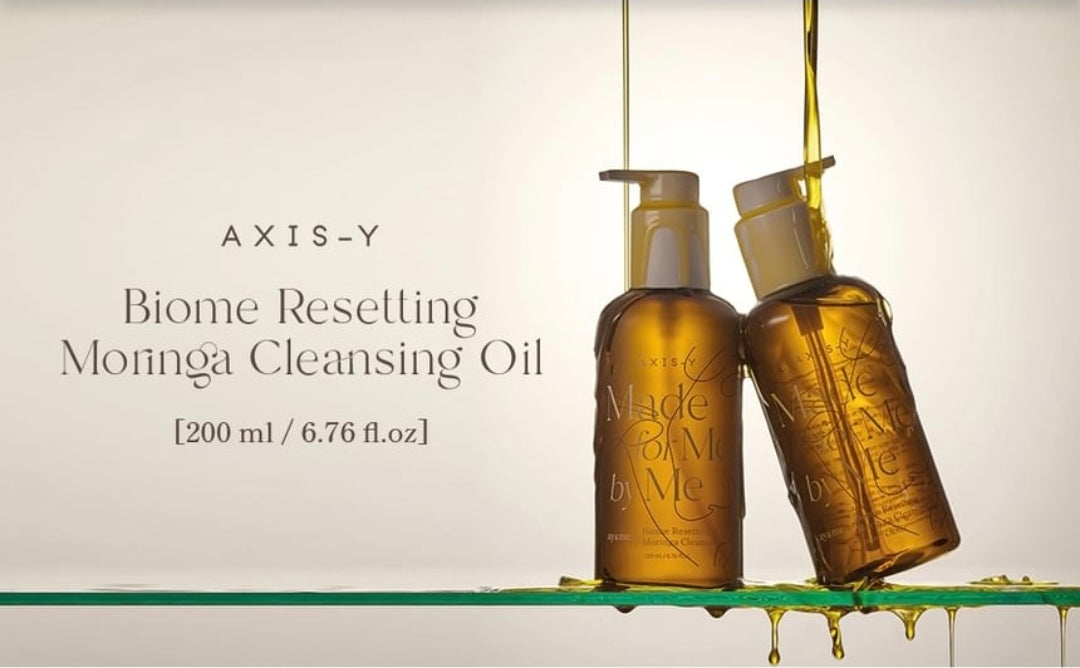 Axis y Biome Resetting Moringa Cleansing Oil 6.76 fl oz 200ml