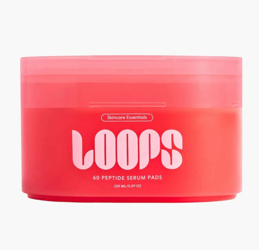 LOOPS Peptide serum pads 60 pads 150 ml 5.07 oz
