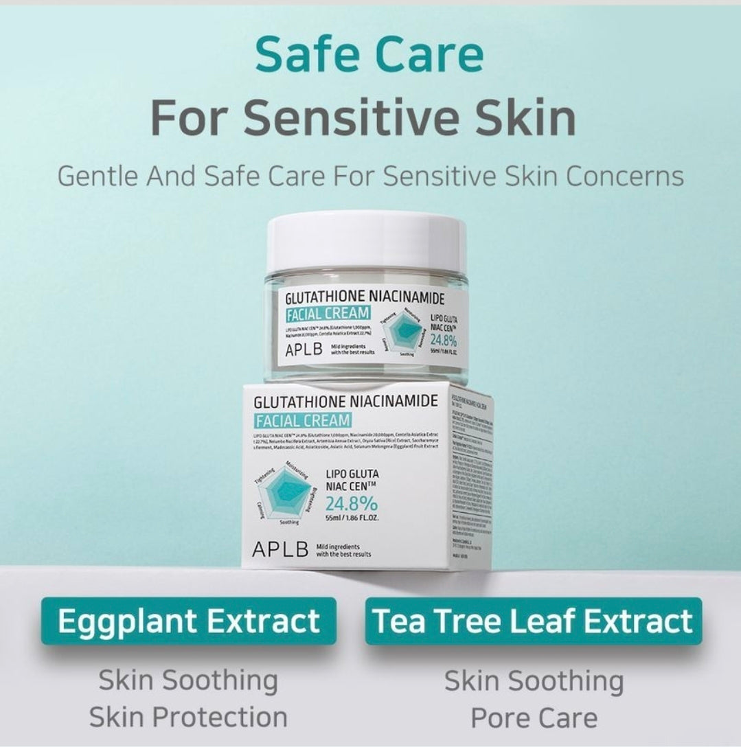 APLB Glutathione Niacinamide Facial Cream 1.86 fl oz (55 ml)