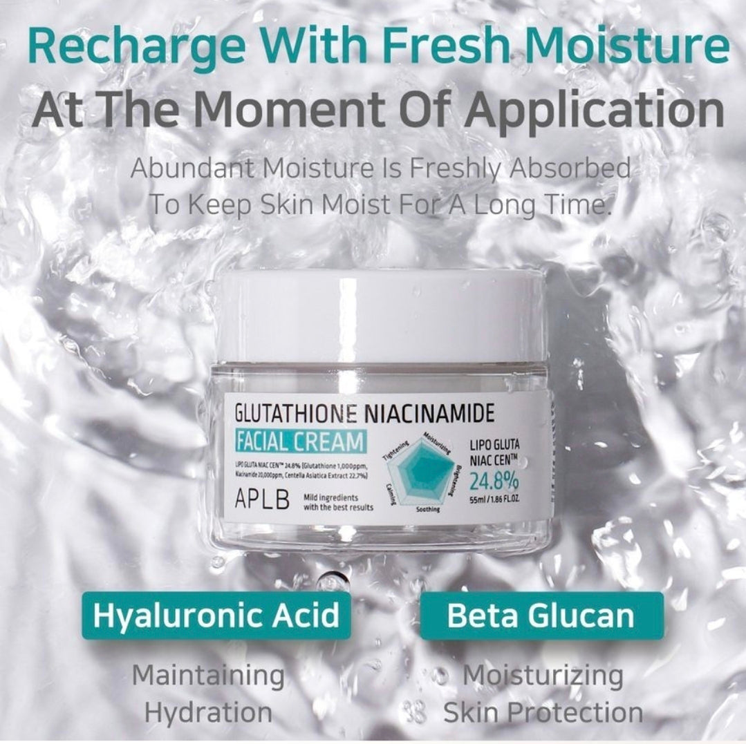APLB Glutathione Niacinamide Facial Cream 1.86 fl oz (55 ml)