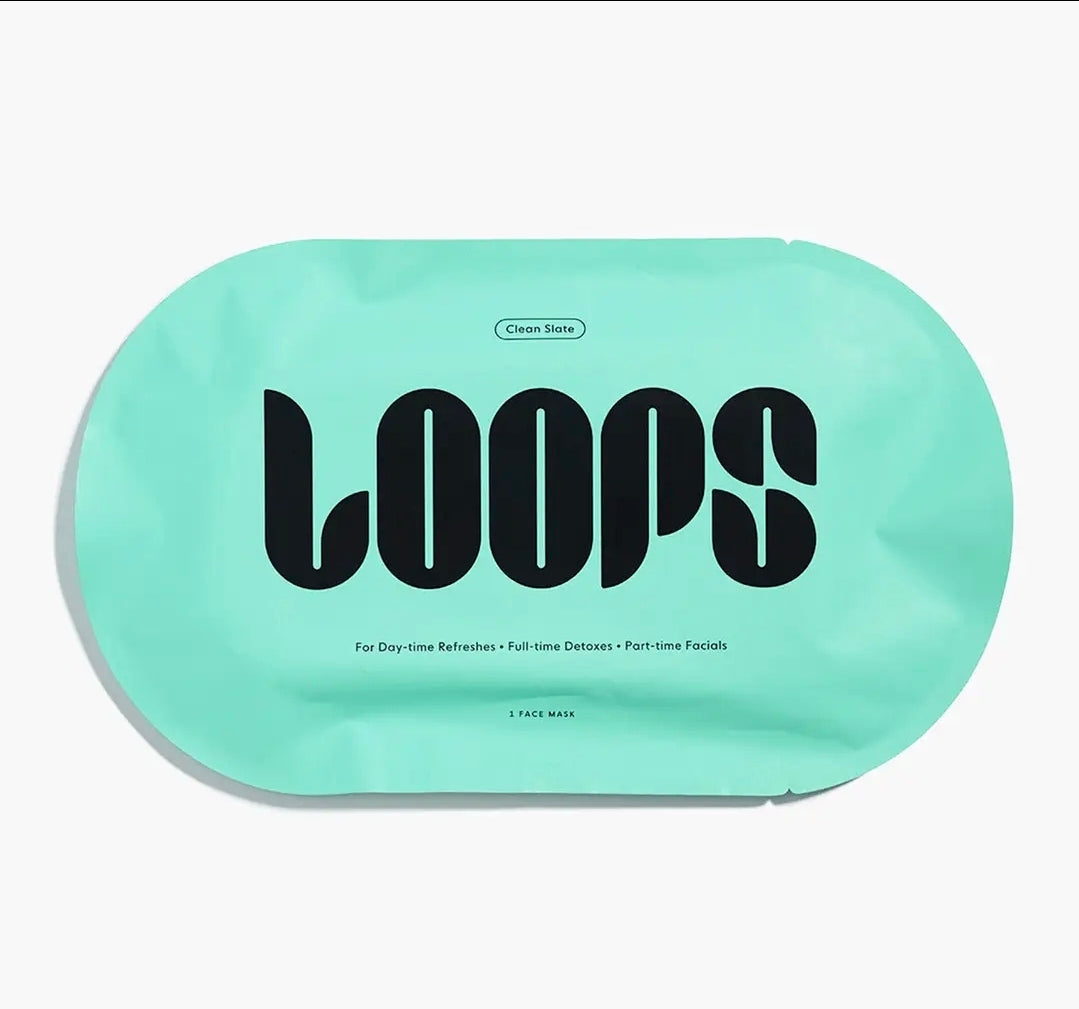 LOOPS Detoxifying Hydrogel Face Mask