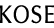 KOSÉ