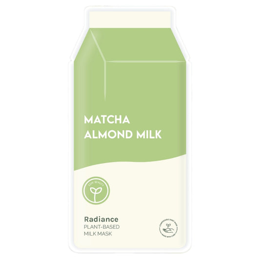 Esw Beauty Matcha Almond Milk Radiance Plant-Based Milk Sheet Mask