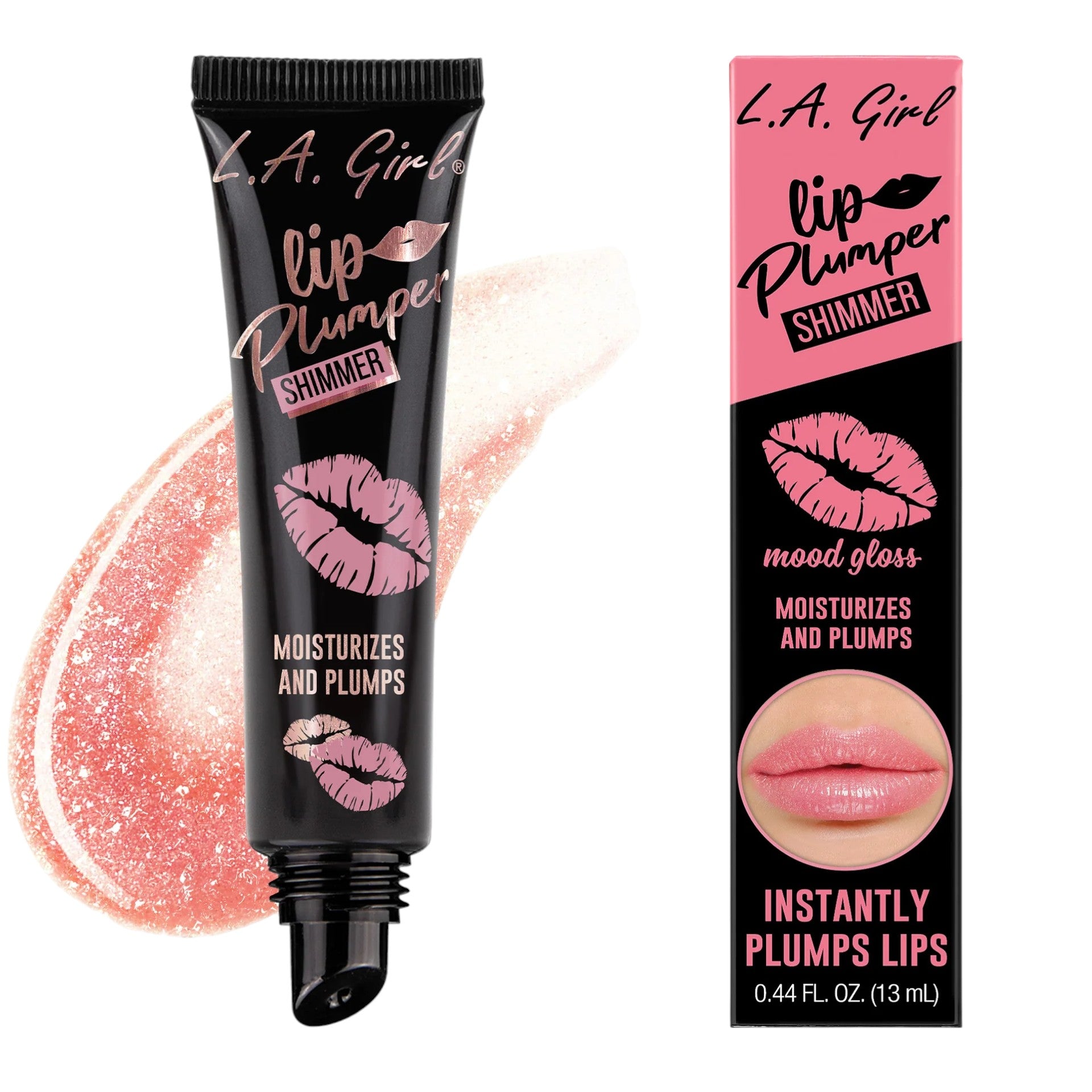 L.A. Girl Lip Plumper with packaging on a white background