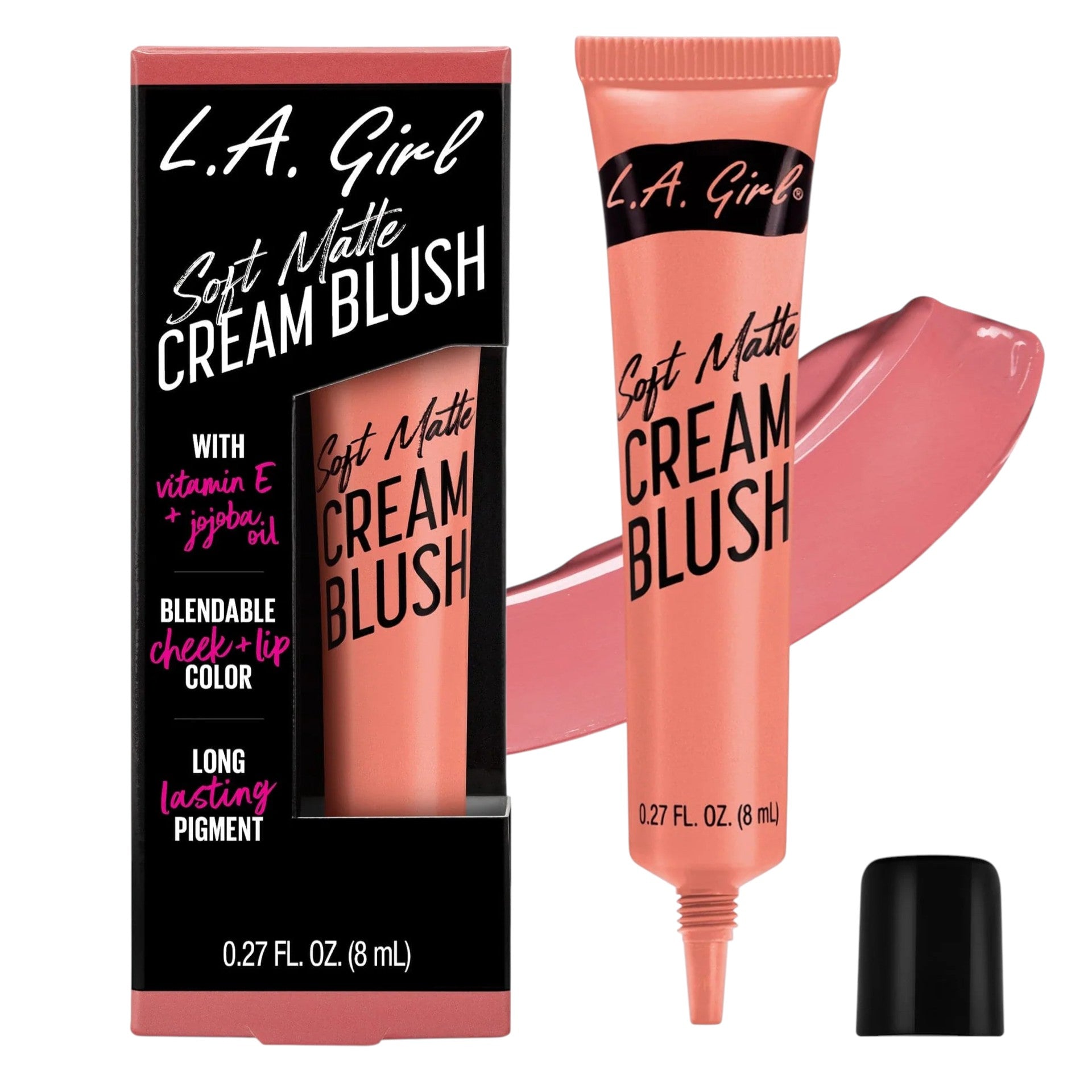 L.A. Girl Soft Matte Cream Blush GBL441 Rosebud