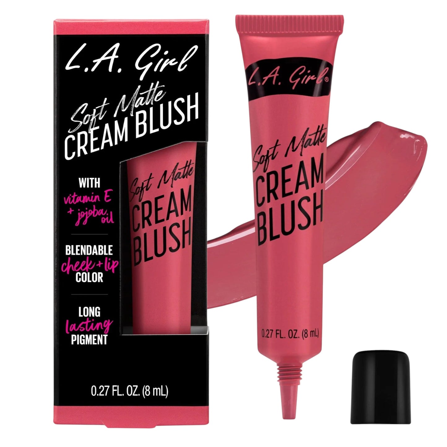 L.A. Girl Soft Matte Cream Blush GBL444 Kiss Up