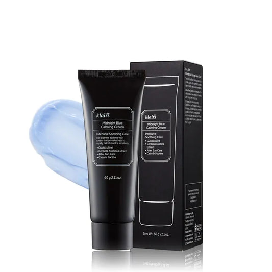 Dear, Klairs Midnight Blue Calming Cream tube