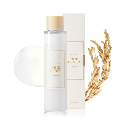 I'm from rice toner + cream bundle and save