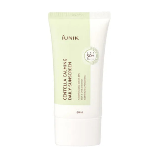 iUNIK Centella Calming Daily Sunscreen SPF50+ tube for sensitive skin