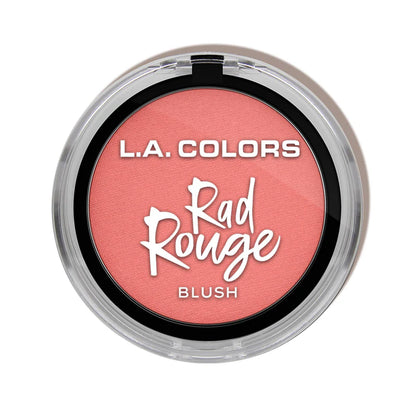 LA Colors Rad Rouge Blush includes mirror and brush