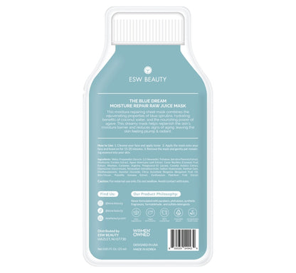Esw Beauty The Blue Dream Moisture Repair Raw Juice Mask