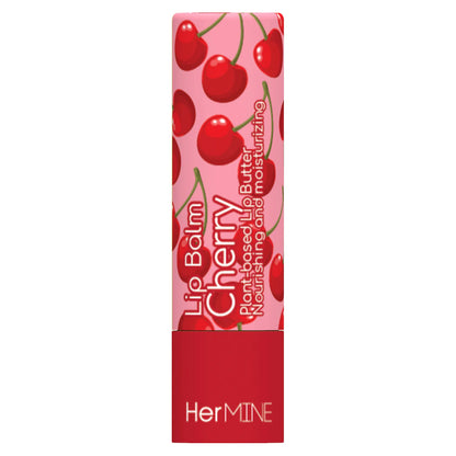 HerMINE Lip Balm Plant-based Lip Butter 3 Pack - fruit factory