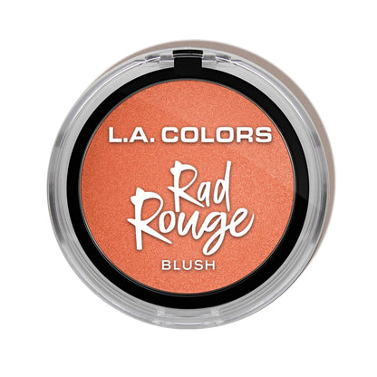LA Colors Rad Rouge Blush includes mirror and brush
