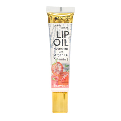 HerMINE Hydrating Lip Oil with Argan oil & Vitamin E - 3 Pack Frutilicious