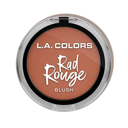 LA Colors Rad Rouge Blush includes mirror and brush