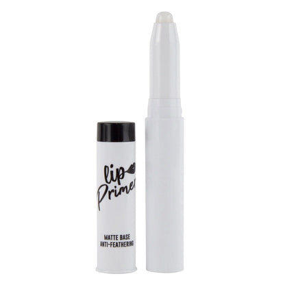 Lip prime with applicator on a white background