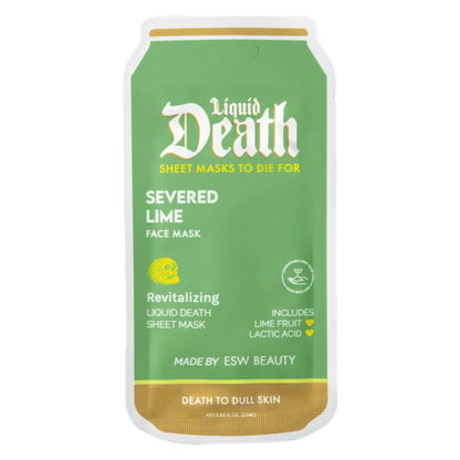 Esw Beauty Severed Lime Revitalizing Liquid Death Face Mask