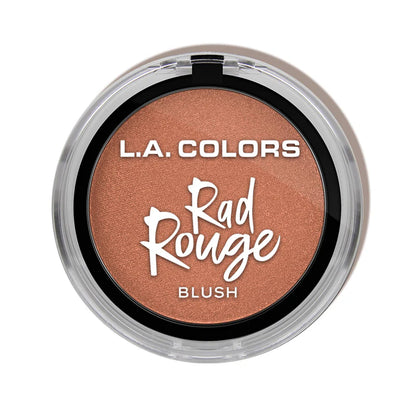 LA Colors Rad Rouge Blush includes mirror and brush