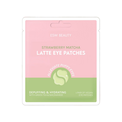 Esw Beauty Strawberry Matcha Latte Depuffing & Hydrating Eye Patches
