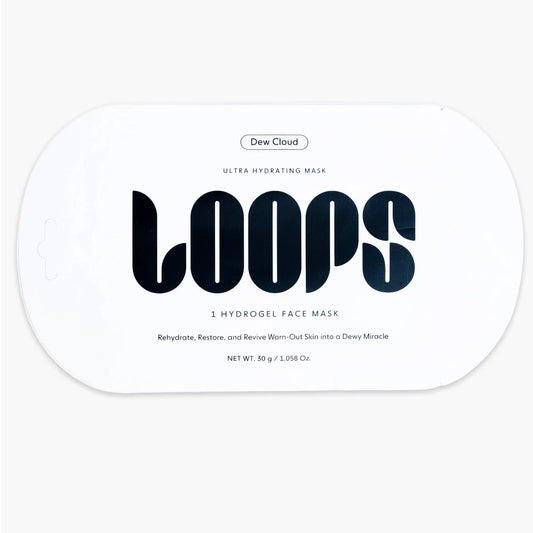 LOOPS Dew Cloud Ultra Hydrating Hydrogel Face Mask 1.058oz