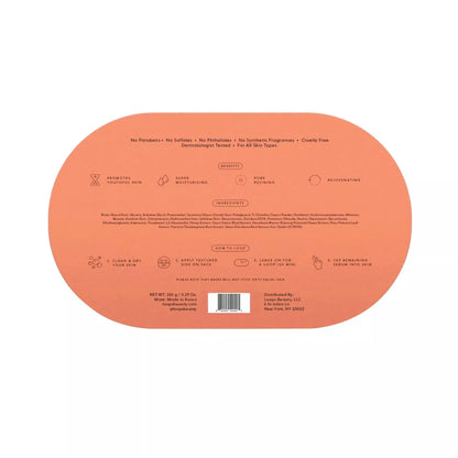 LOOPS Weekly Reset Rejuvenating hydrogel face Mask - 1.058oz