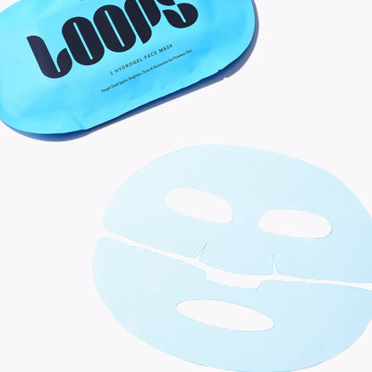 LOOPS hyper smooth dark spot hydrogel face mask