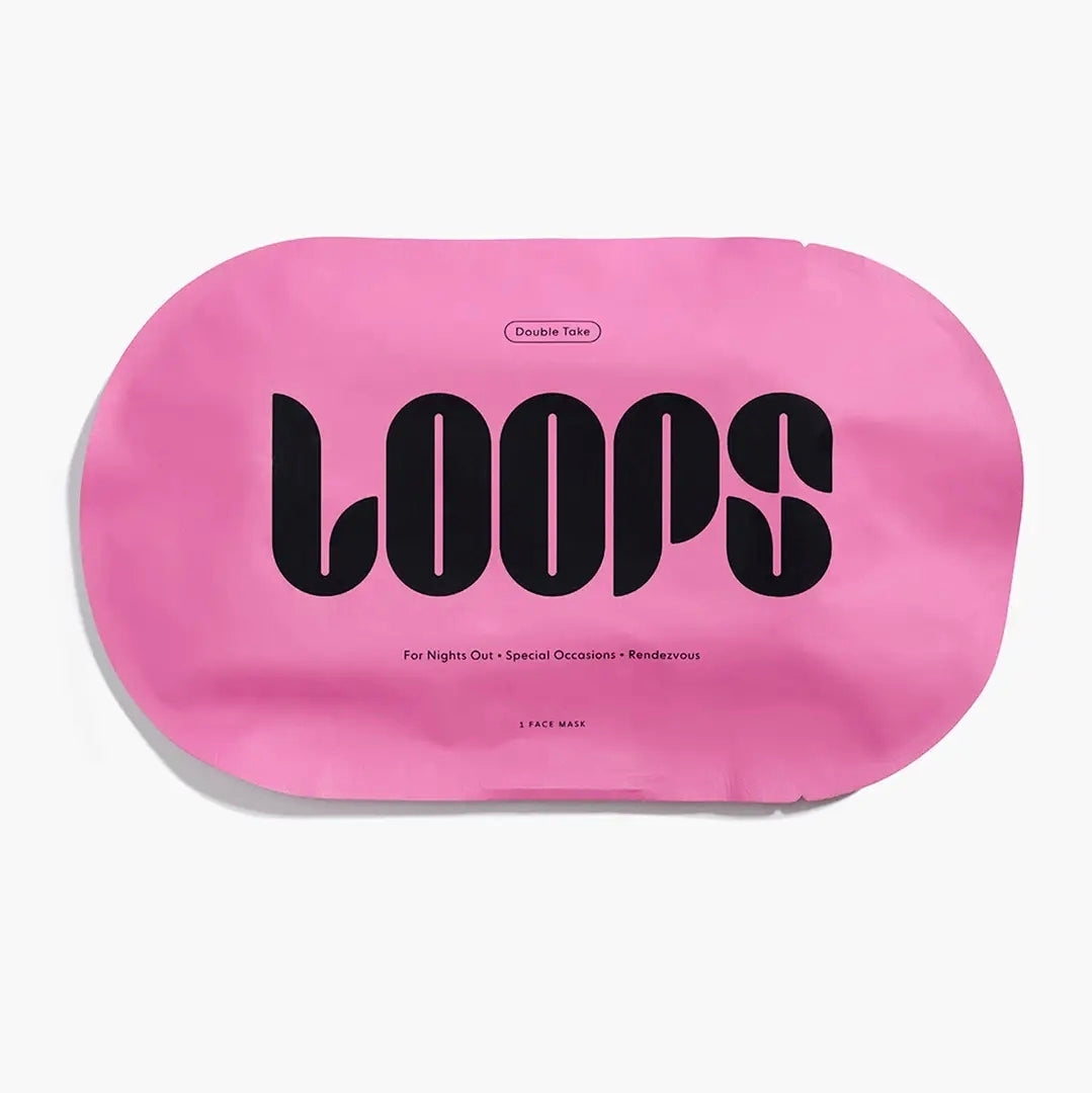 LOOPS double take glow hydrogel face mask 1.058 oz