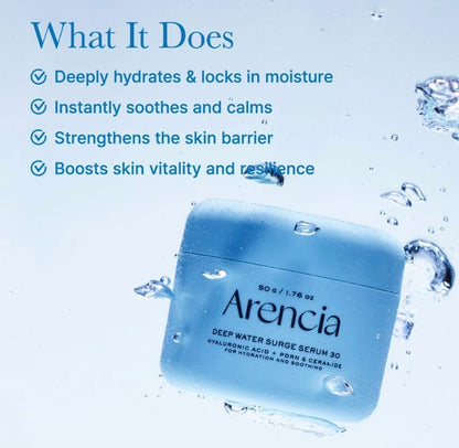 Arencia deep water surge serum 30 1.76 oz 50g