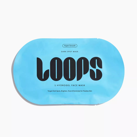 LOOPS hyper smooth dark spot hydrogel face mask