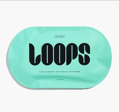 LOOPS Detoxifying Hydrogel Face Mask