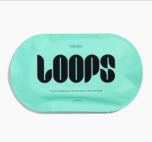 LOOPS Detoxifying Hydrogel Face Mask