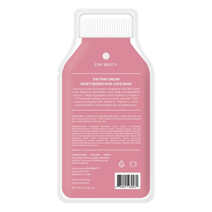 Esw Beauty The Pink Dream Moisturizing Raw Juice Mask